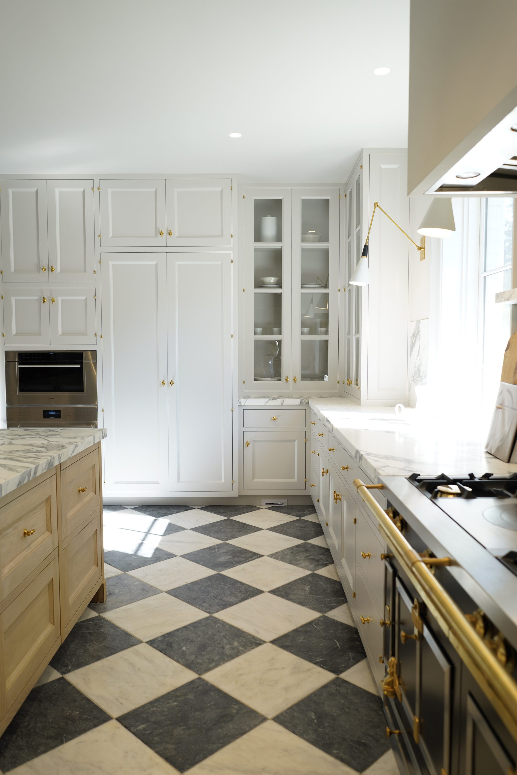 Custom white kitchen cabinetry installation Bel Air