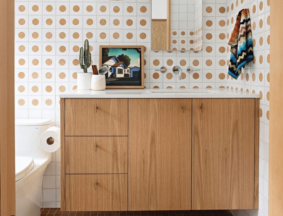 Custom bathroom cabinetry H&J Cabinets Southern California